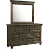 VFM Basics Carrington Dresser and Mirror Set