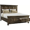 Elements International McCabe King Storage Bed