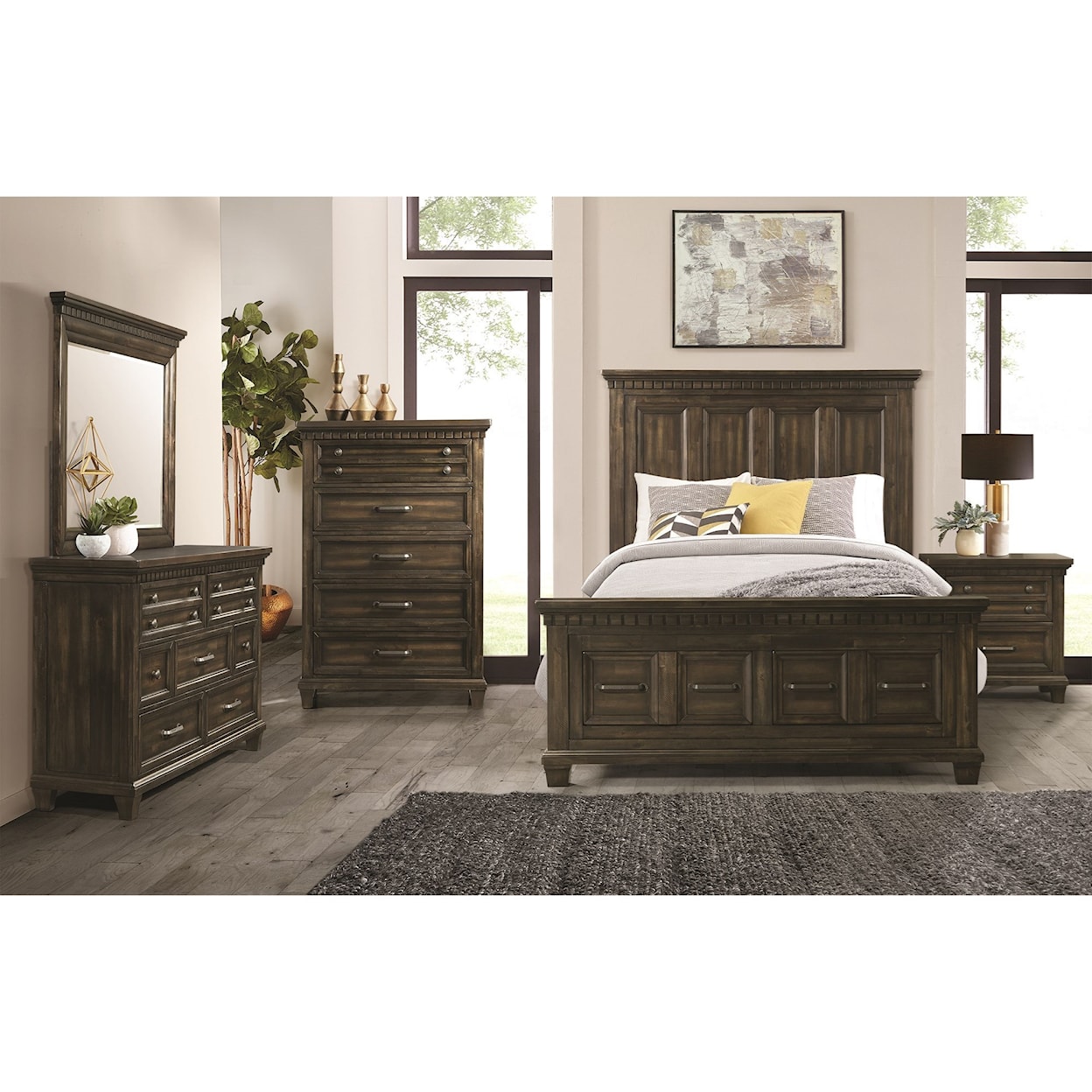 VFM Basics Carrington King Bedroom Group