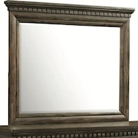 Dresser Mirror with Traditional Molding