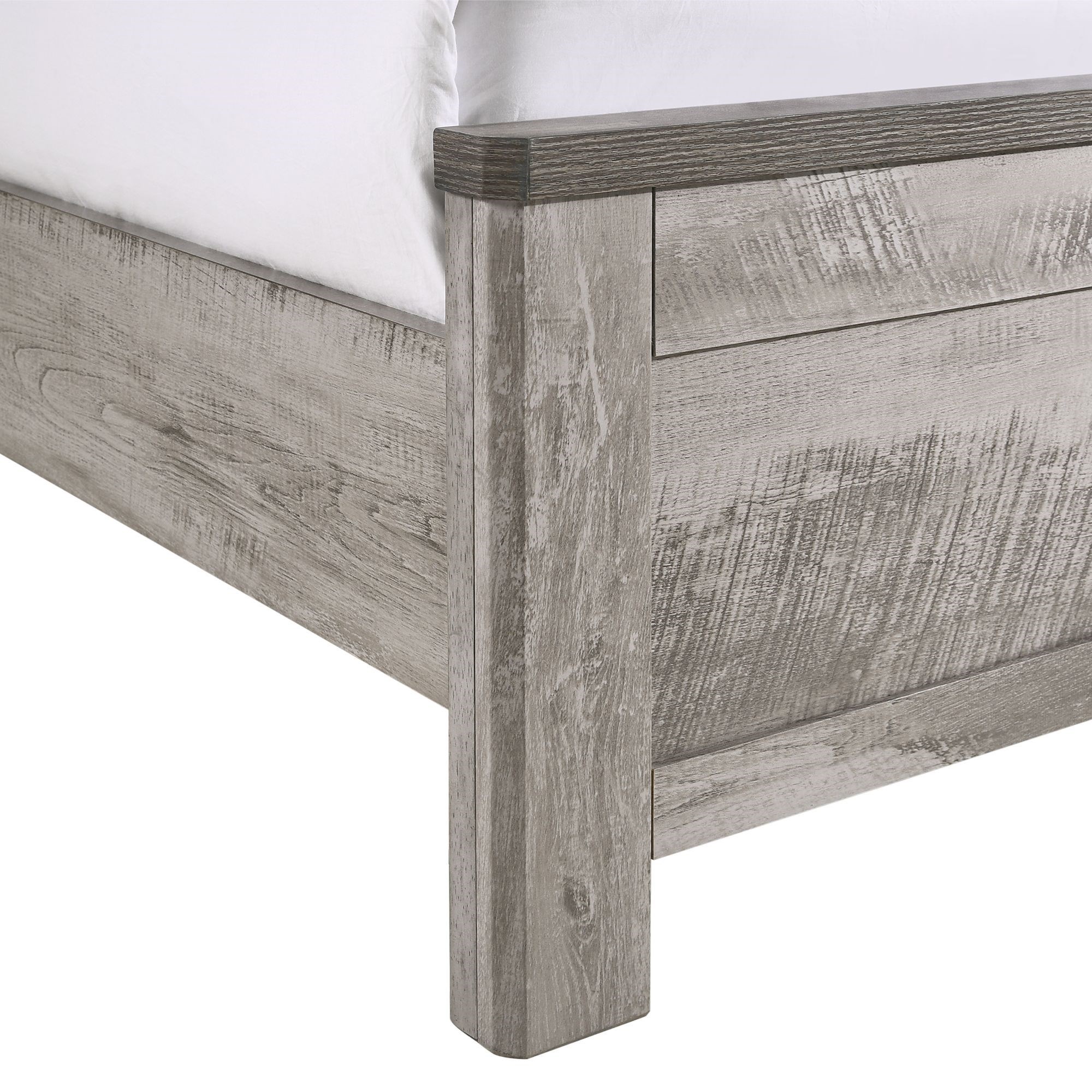 Elements International Millers Cove- Queen Panel Bed
