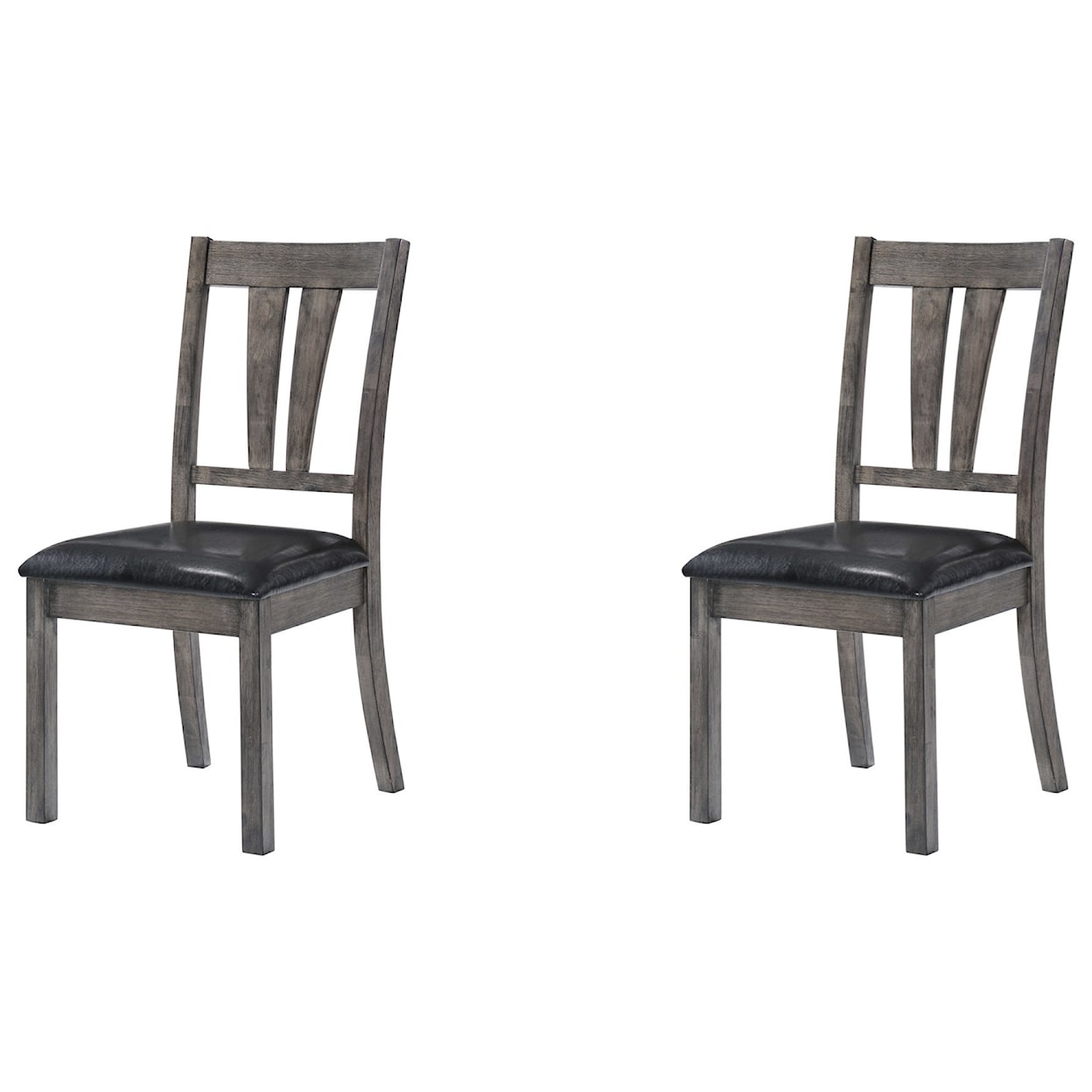 Elements International Nathan Dining Table and Chair Set with Bench