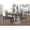 Elements International Nathan Dining Table