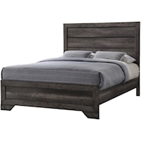 Rustic Panel King Bed