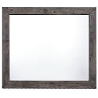 Rustic Square Mirror