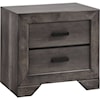 Elements International Nathan Nightstand