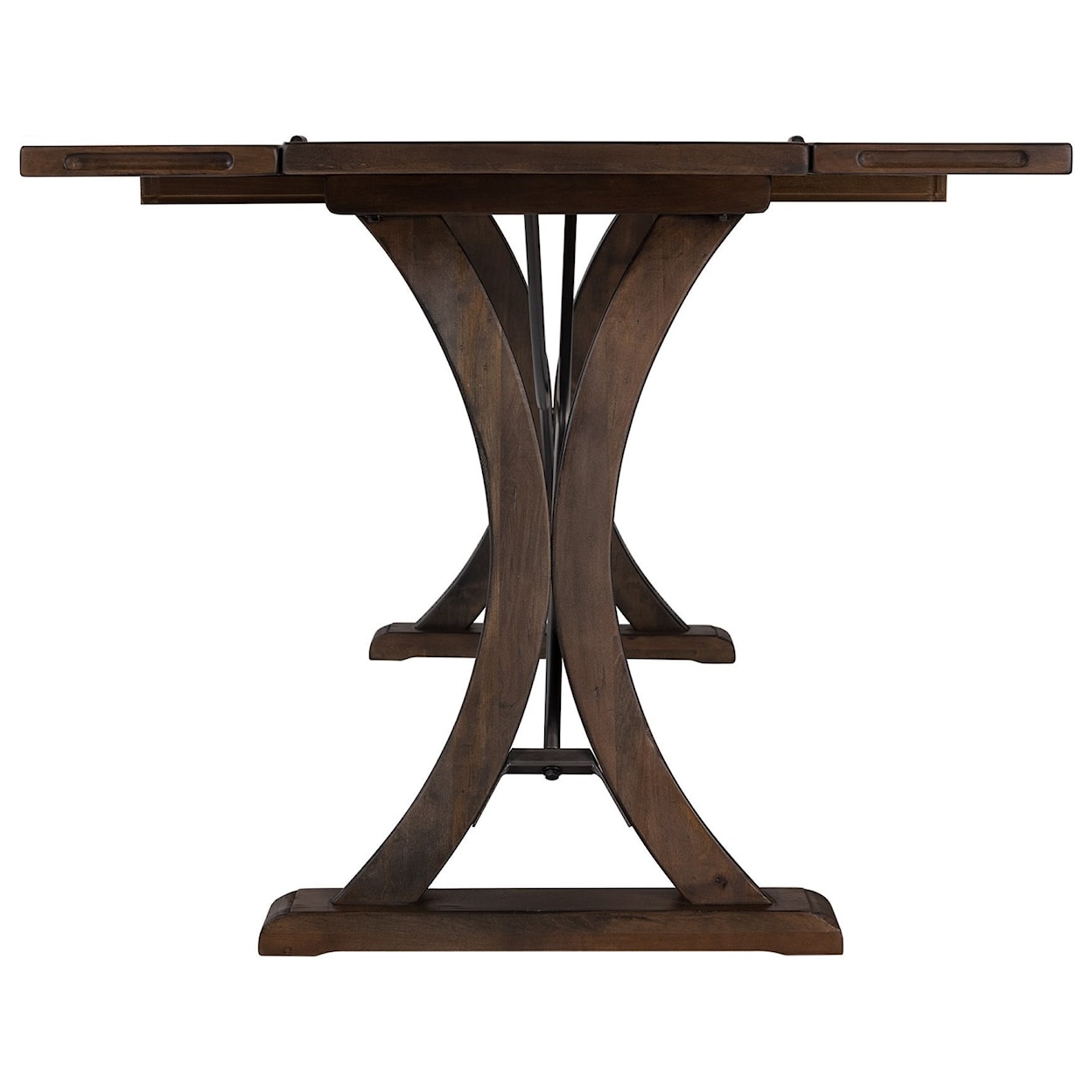 Elements International New Bedford Folding Top Dining Table