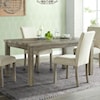 Elements International Oak Lawn Dining Table