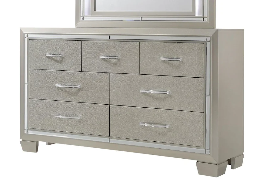 Platinum Dresser by Elements International at Furniture Fair - North Carolina