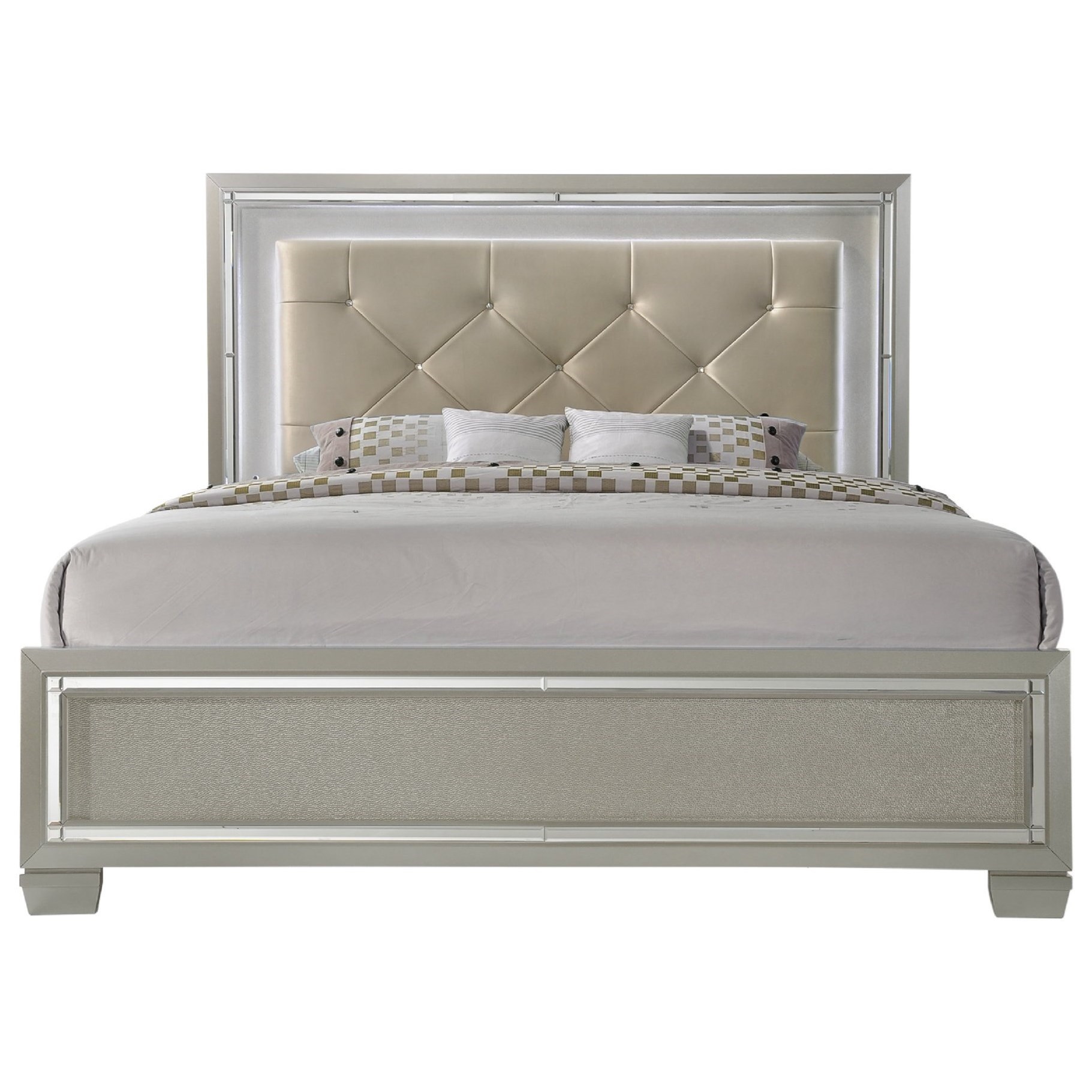 King Upholstered Bed