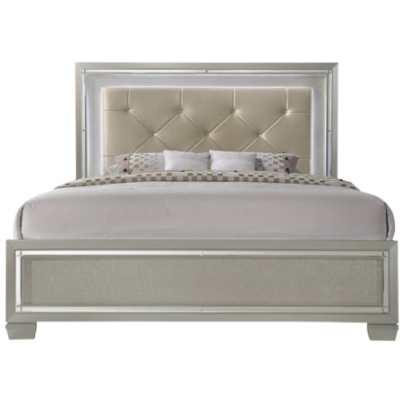 King Upholstered Bed