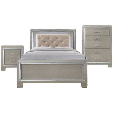 Full 3-Piece  Bedroom Group