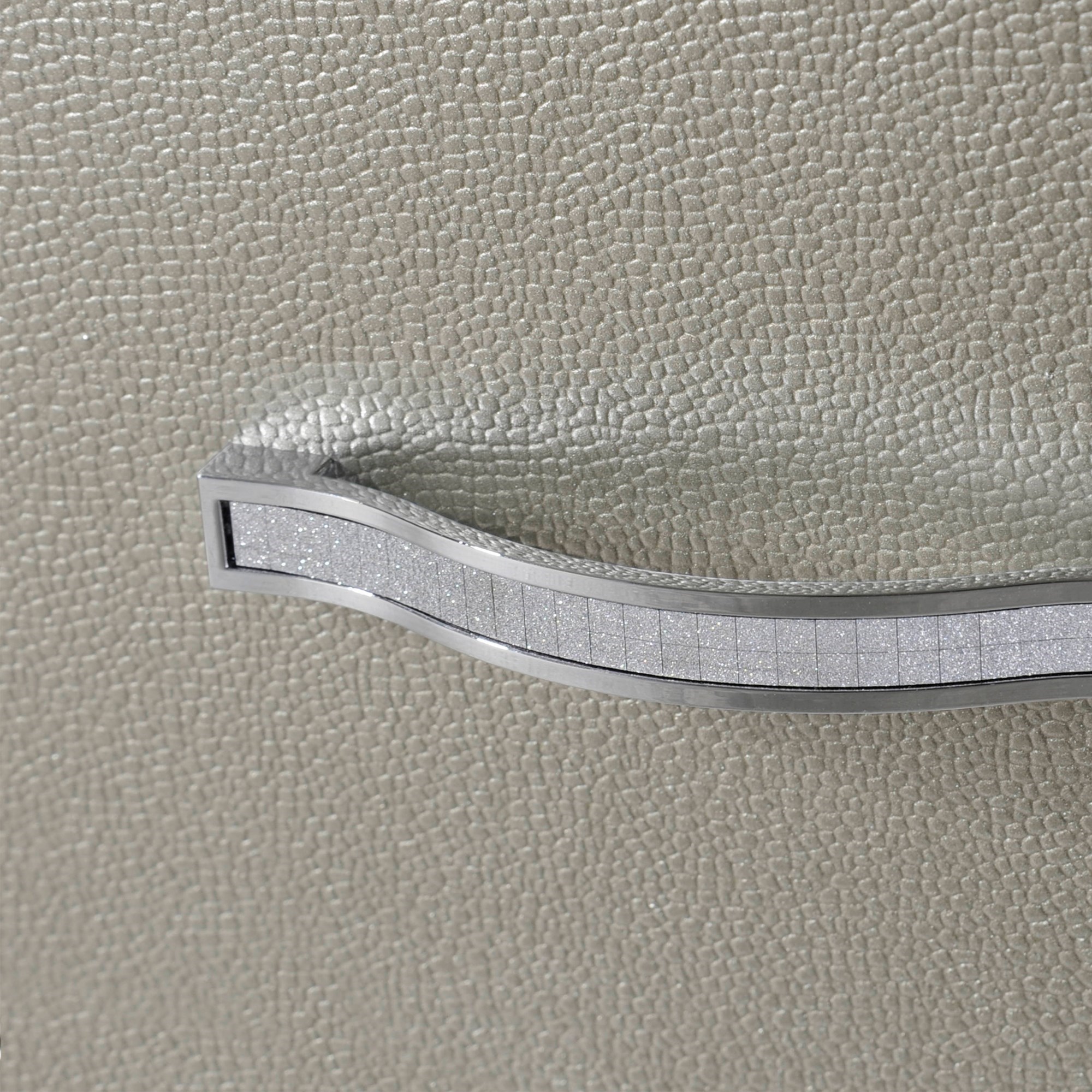 Elements International Platinum Full 3-Piece  Bedroom Group