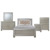 Elements Platinum Full 5-Piece Bedroom Group