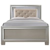 Elements International Platinum Full 6-Piece Bedroom Group