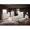 Elements Platinum Twin Upholstered Bed