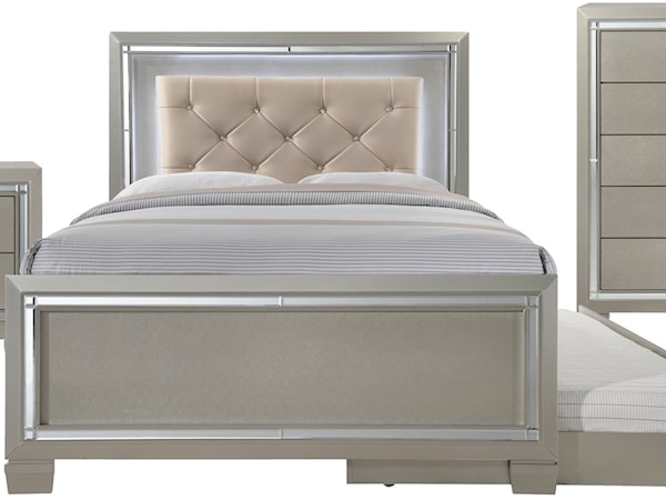 Full 3-Piece Trundle Bedroom Group