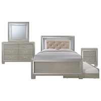 Full 4-Piece Trundle Bedroom Group