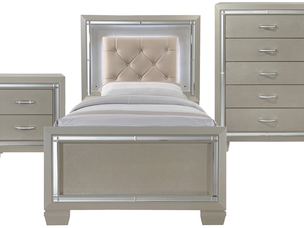 Twin 3-Piece  Bedroom Group