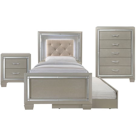 Twin 3-Piece Trundle Bedroom Group