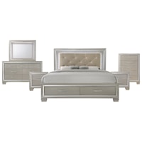 Queen 6 Piece Bedroom Group