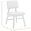 Elements Razor Standard Height Arm Chair