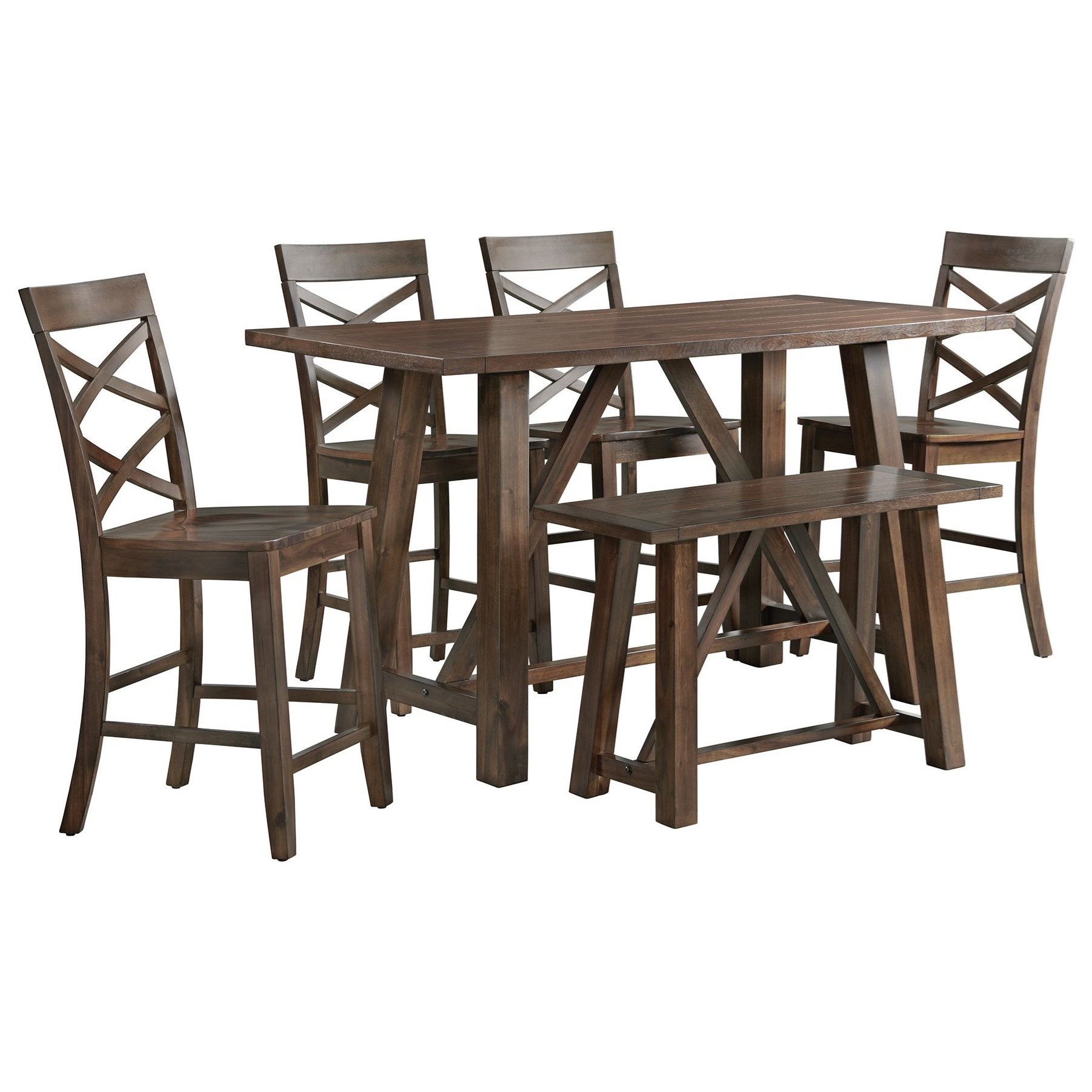 6 person pub store table