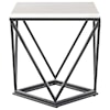 Elements International Riko Square End Table