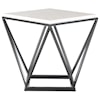 Elements International Riko Square End Table