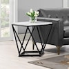 Elements International Riko Square End Table