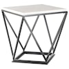 Elements International Riko Square End Table