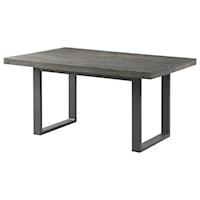 Modern Dining Table with U-Shaped Legs