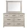 VFM Basics Fulton Dresser and Mirror Set