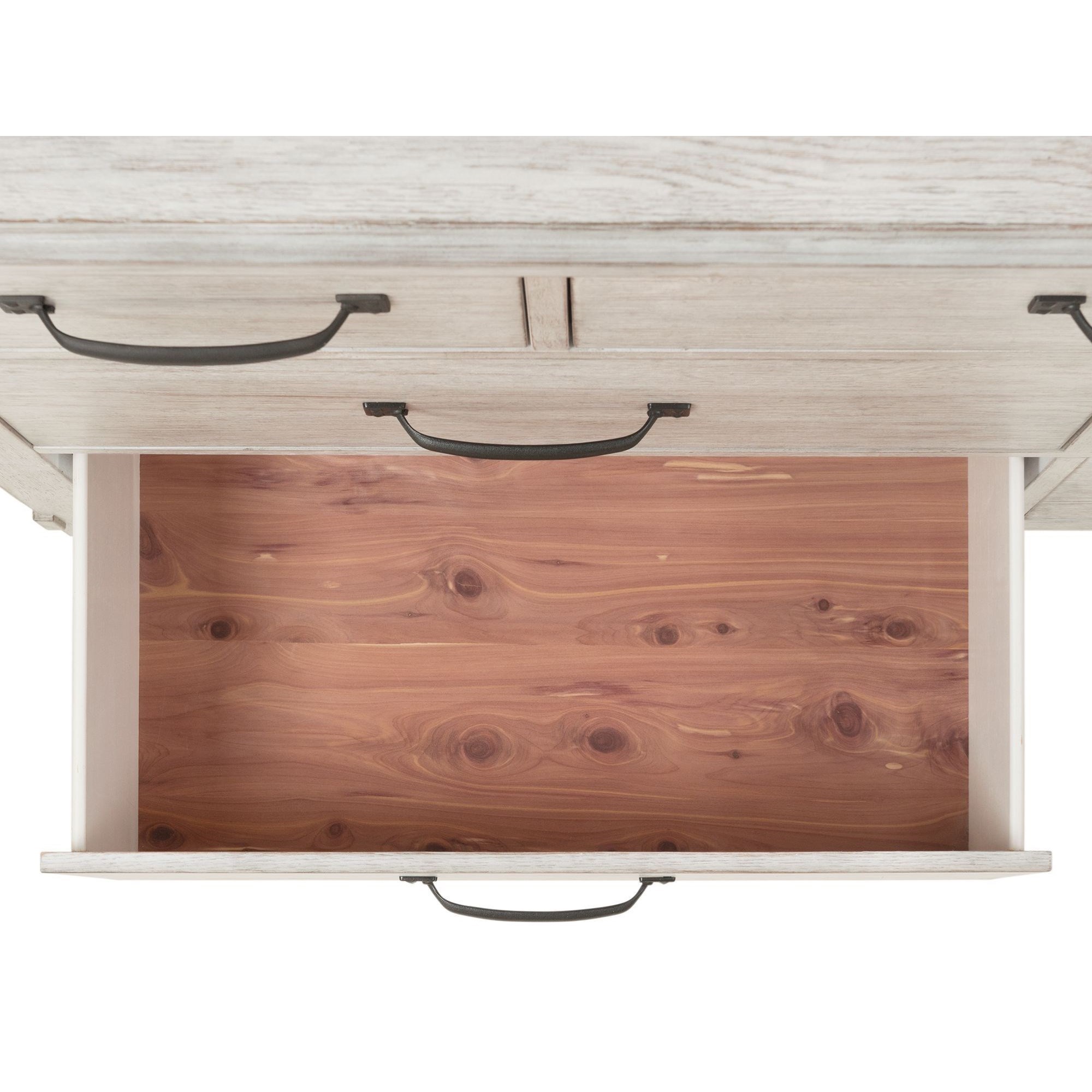 Dresser and Mirror Set