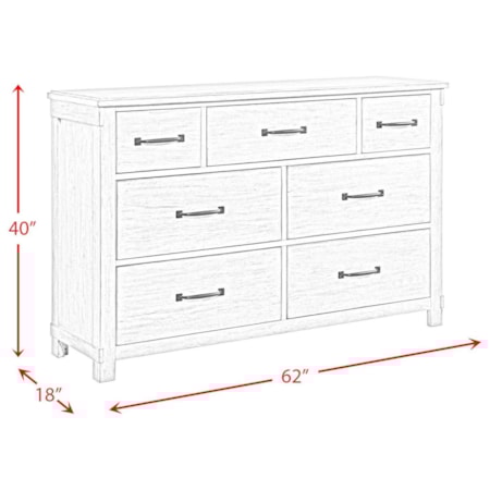 7-Drawer Dresser