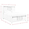 ELE Malone Queen Bed with Storage