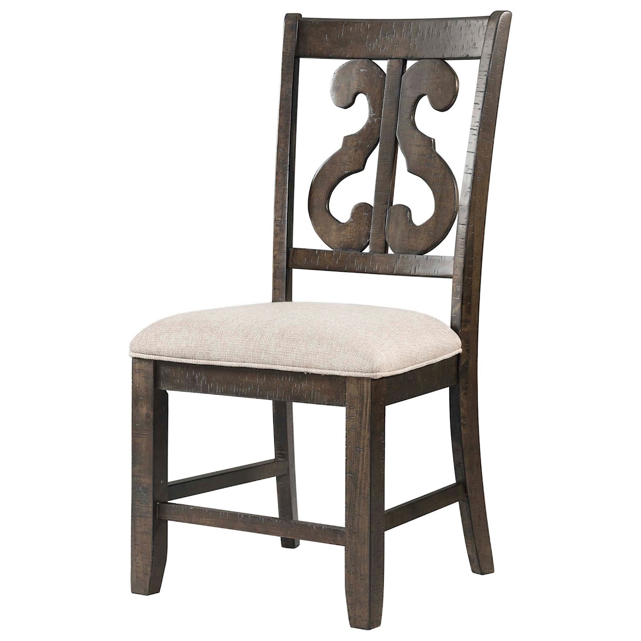 Elements International Stone 5-Piece Dining Table and Chair Set