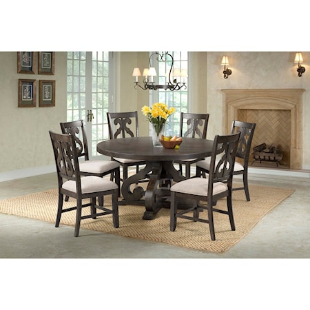 7-Piece Dining Table and Chair Set