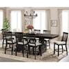 Elements Stone Counter Dining Chair Slat Back Set