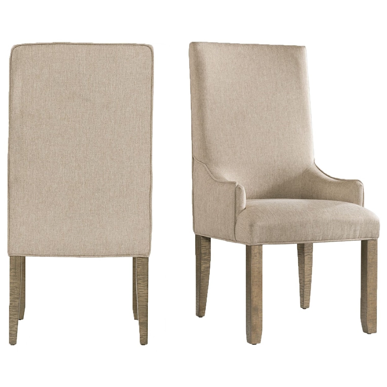 Elements Stone Parson Arm Chair