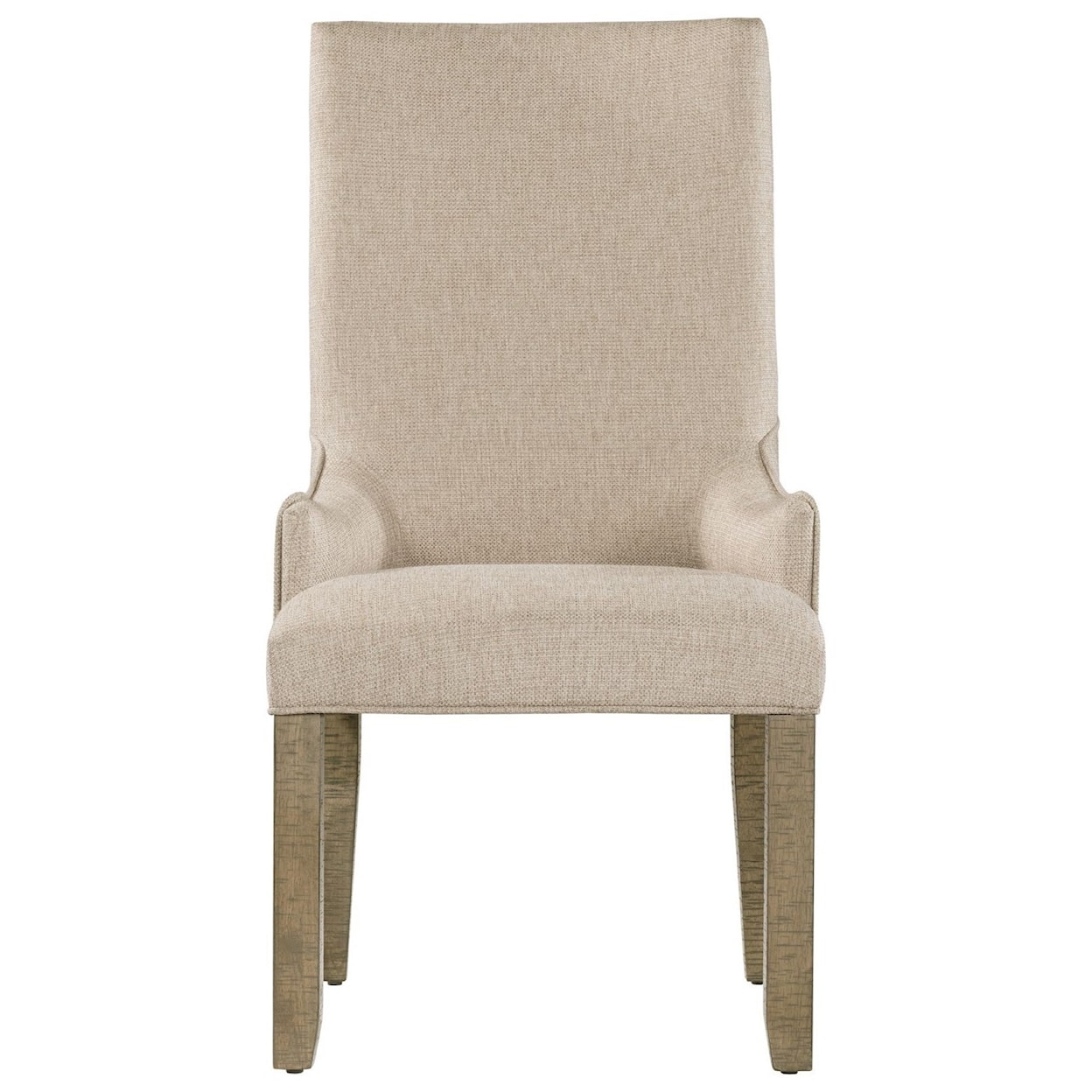 Elements International Stone Parson Arm Chair