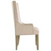 Elements International Stone Parson Arm Chair