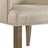 Elements International Stone Parson Arm Chair