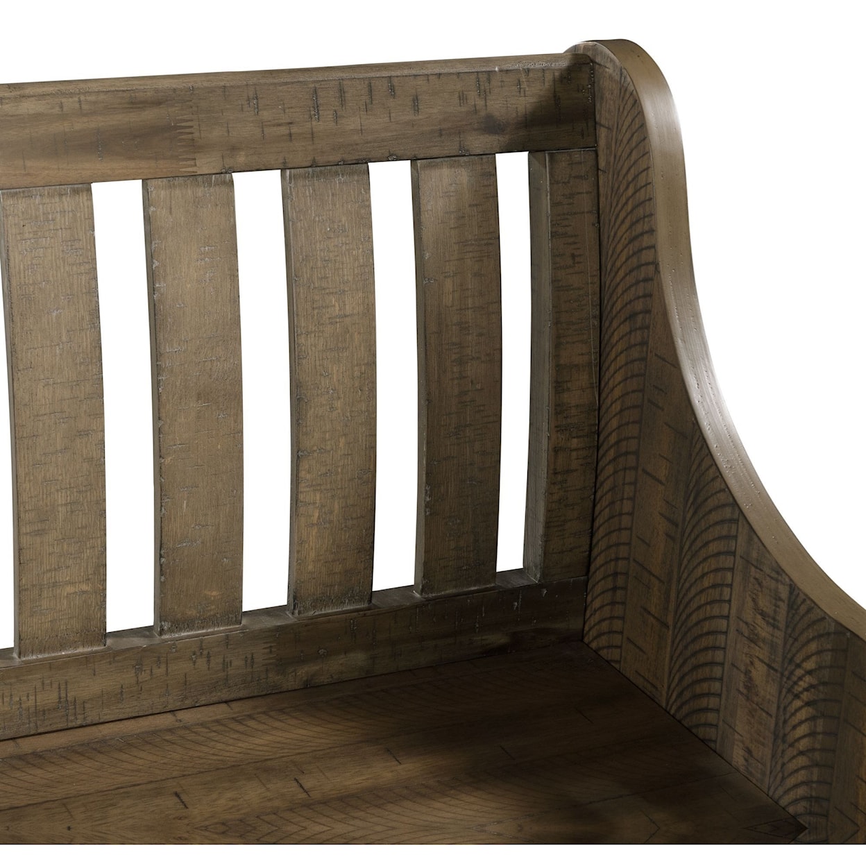 Elements International Stone Pew Bench