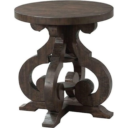 Round End Table