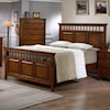 Elements International Trudy Full Panel Bed