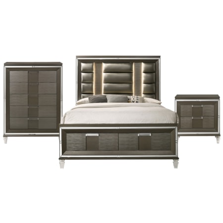 3-Piece King Bedroom Set