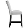 Elements Valentino Velvet Counter Height Chair