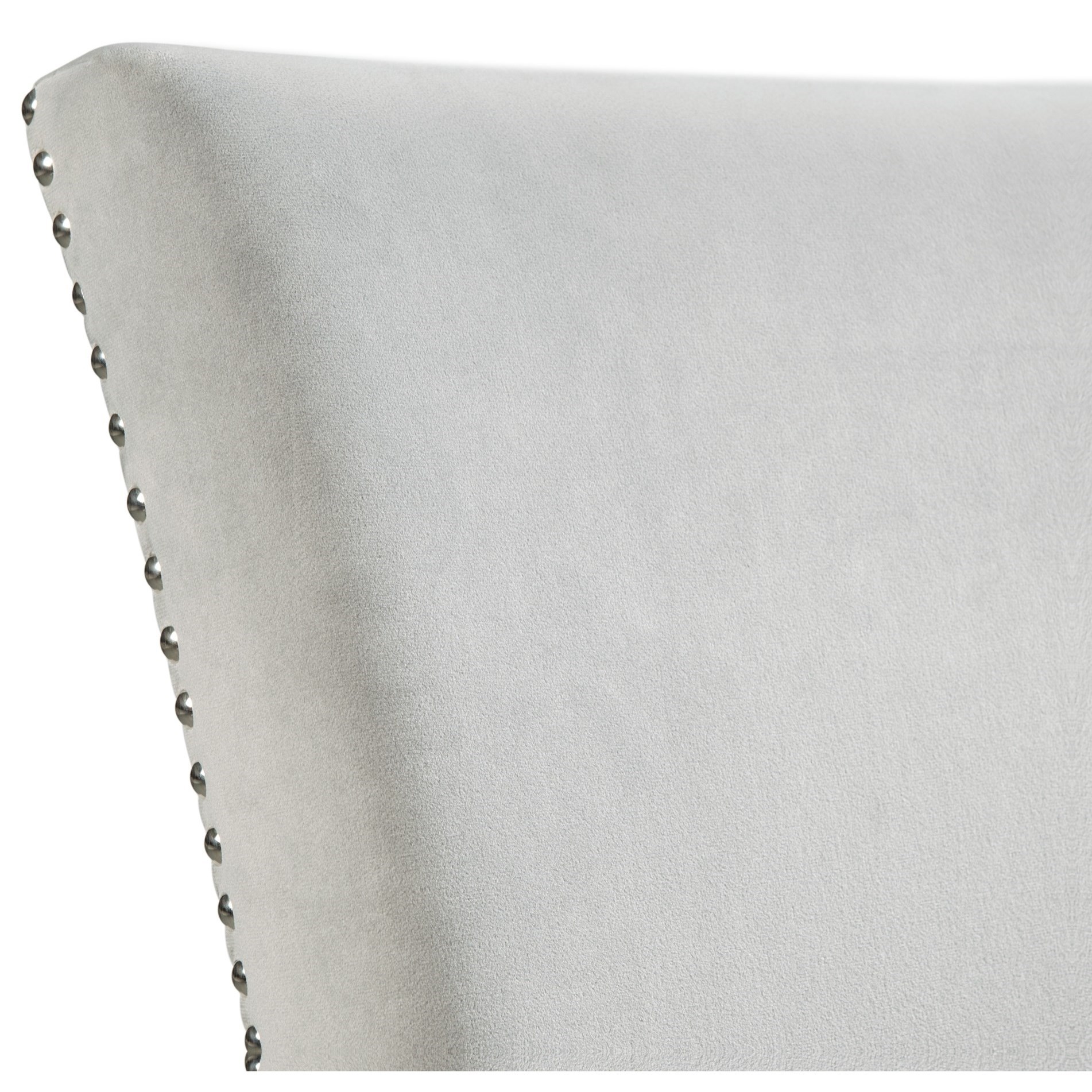 Elements International Valentino Velvet Side Chair