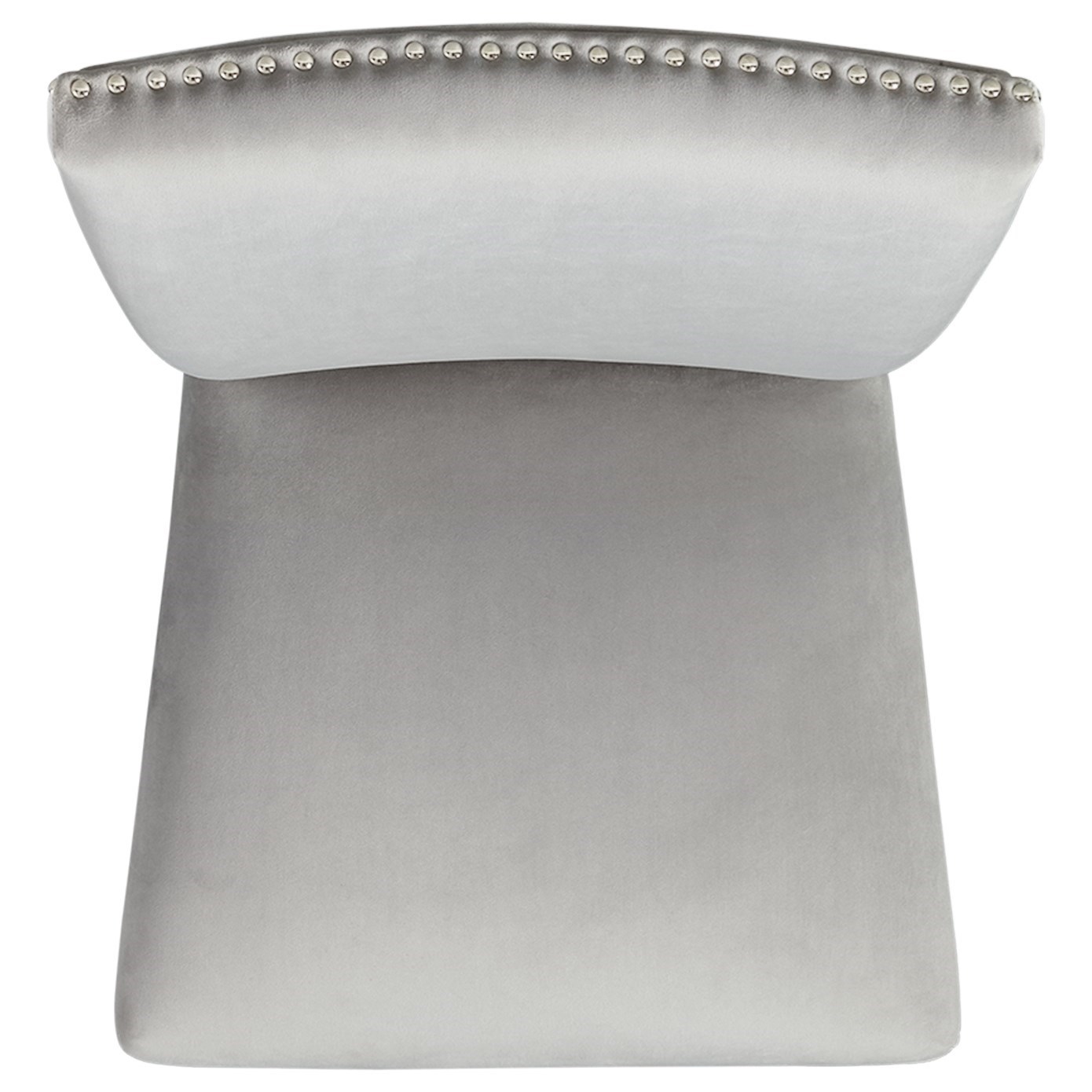 Elements International Valentino Velvet Side Chair